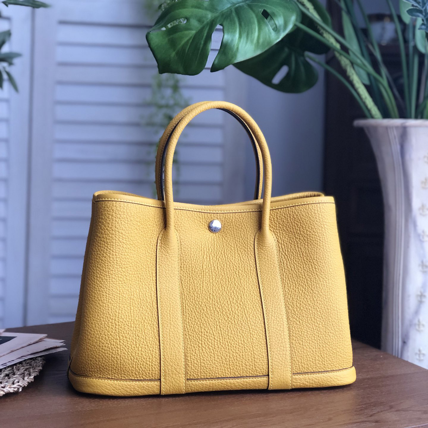 HERMES 에르메스 가든파티백 (30cm, 36cm)