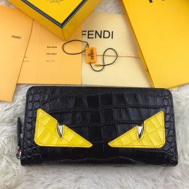 FENDI 펜디 지퍼 장지갑