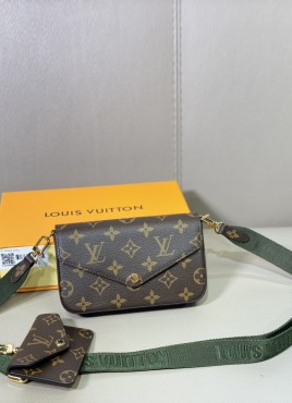 LOUIS VUITTON 루이비통 펠리시 스트랩 & 고