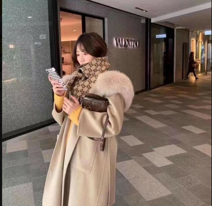 구찌 21 FW 알파카 캐시미어 머플러