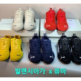 25년 발렌시아가 x 푸마 스피드캣 스웨이드 커플 스니커즈 5종