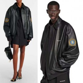 25년 발렌시아가 Taxi 재킷 in Black 0727