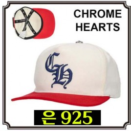 크롬하츠 자수로고 캡 모자 (925 은)