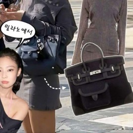 에르메스 레더 카고 버킨백 2종