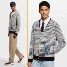 25FW 루이비통 Textured Plaid 카디건 1217